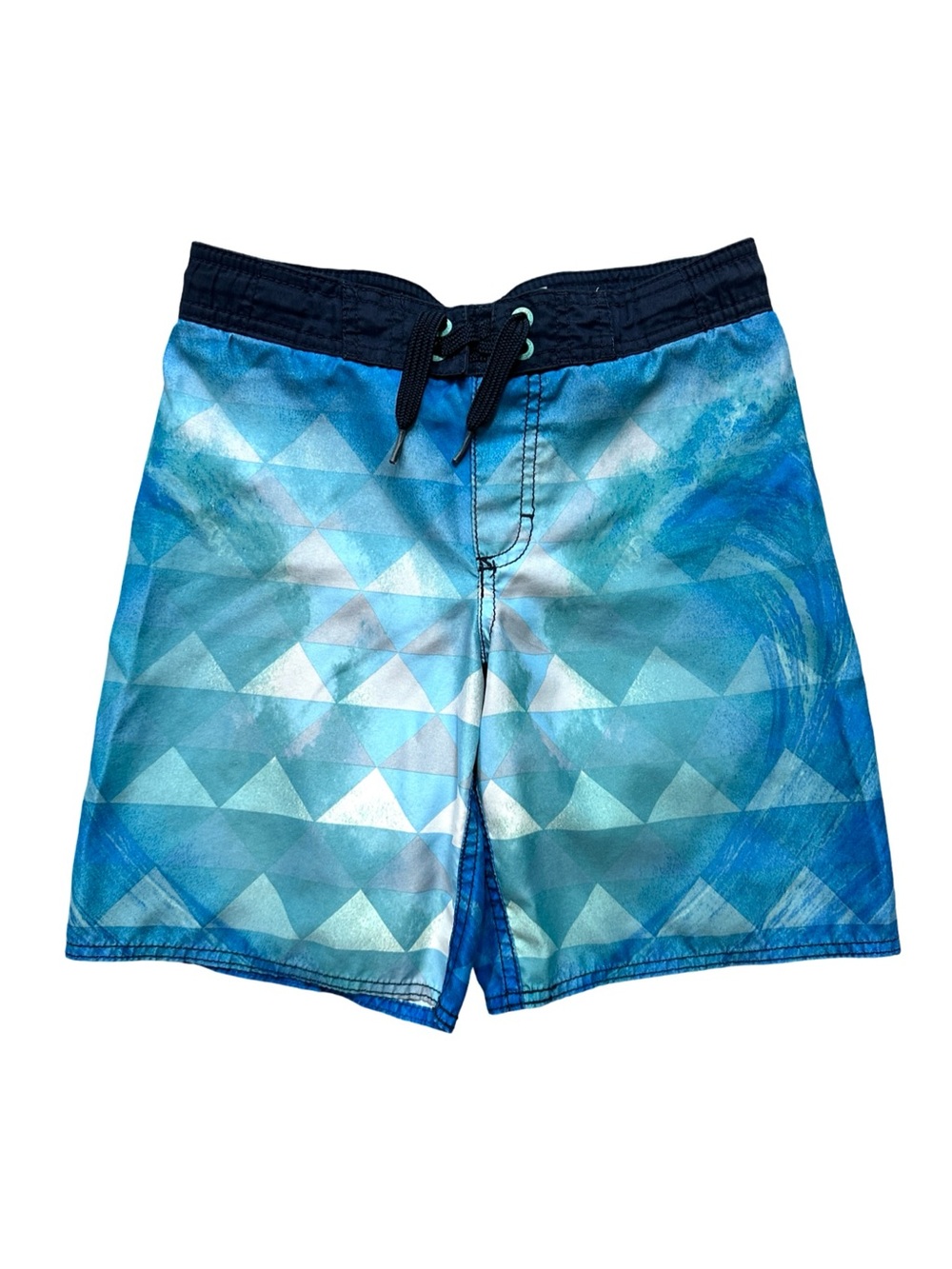 ⭐️ 5 for $25 Old Navy Boys Swim Shorts Blue & White Size S 6-7